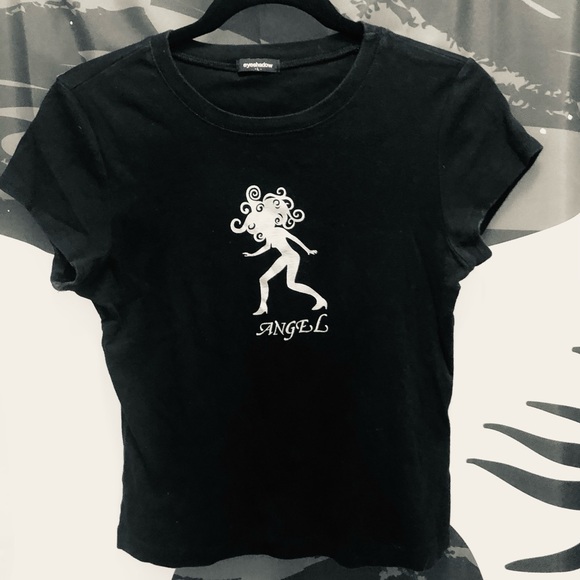 Vintage Big Hair Angel (Charlie’s) Silhouette Tee - Picture 2 of 7